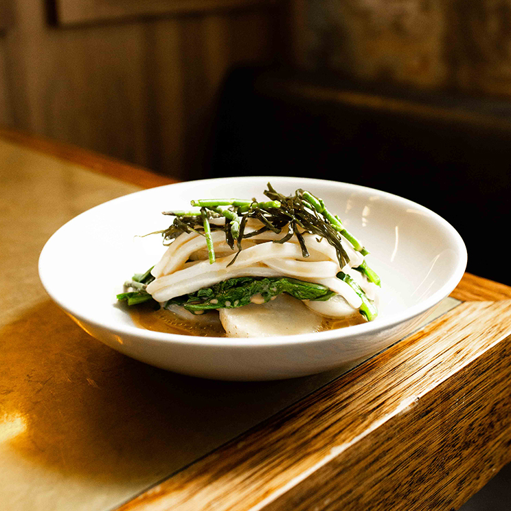 Fine dining meal served at Lexus dining partner, Arthur in Sydney, Australia.