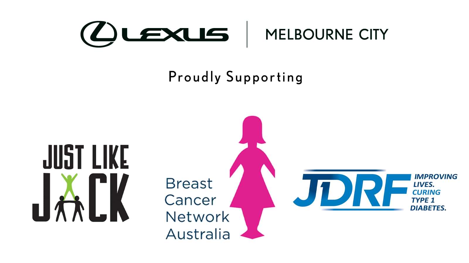 Melbourne City Lexus supporting charities