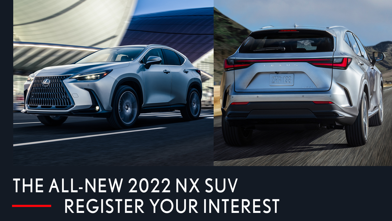 all new 2022 Lexus NX SUV Vehicle