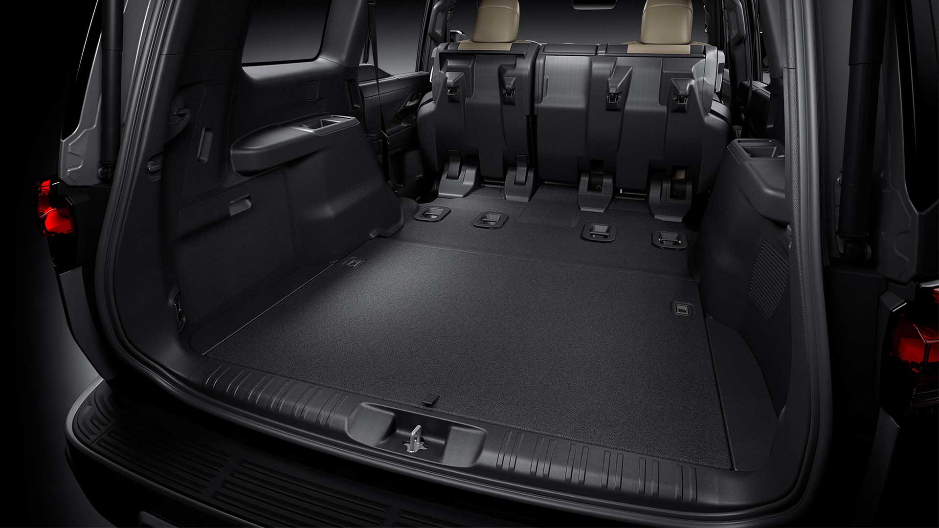 Cargo space in the Lexus GX