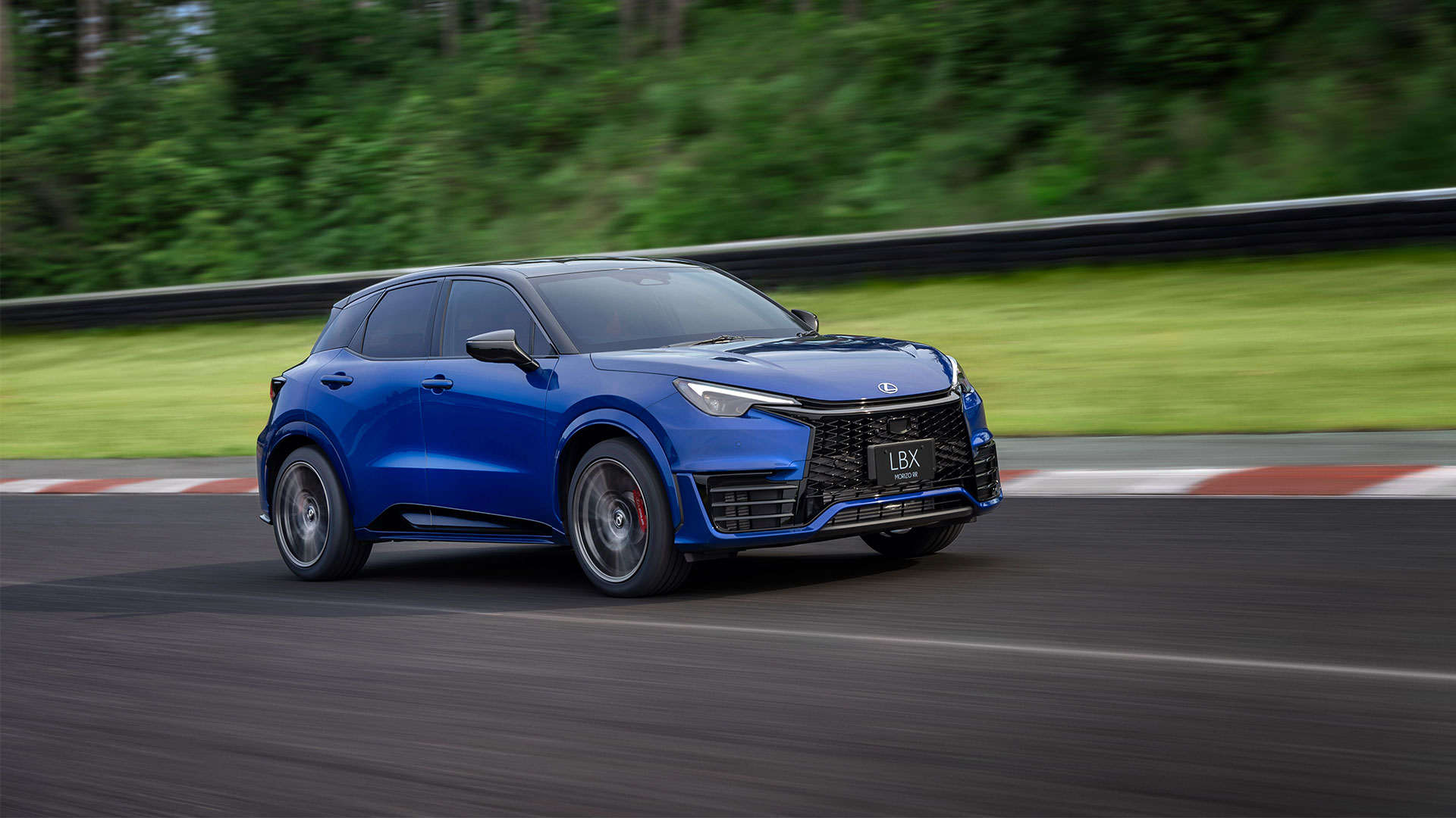 Lexus LBX Morizo RR. Pre-production model shown.