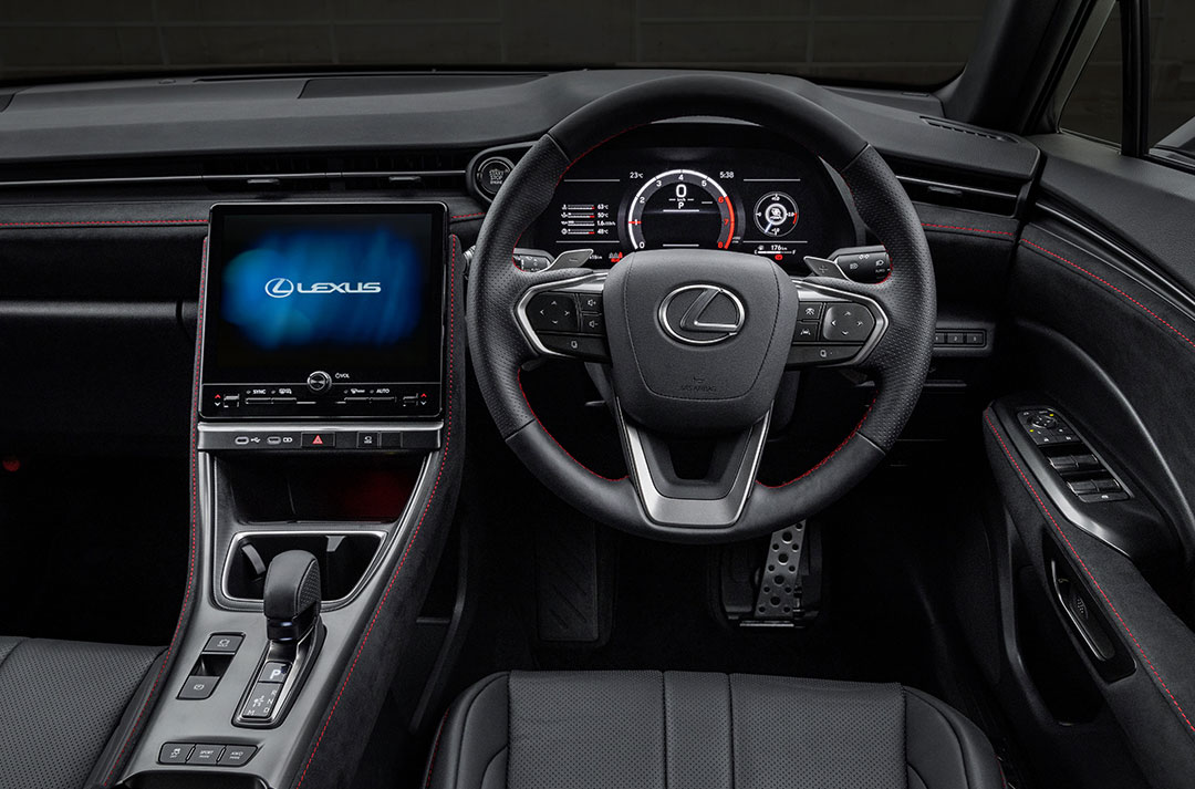 Lexus LBX Morizo RR. Pre-production model shown.