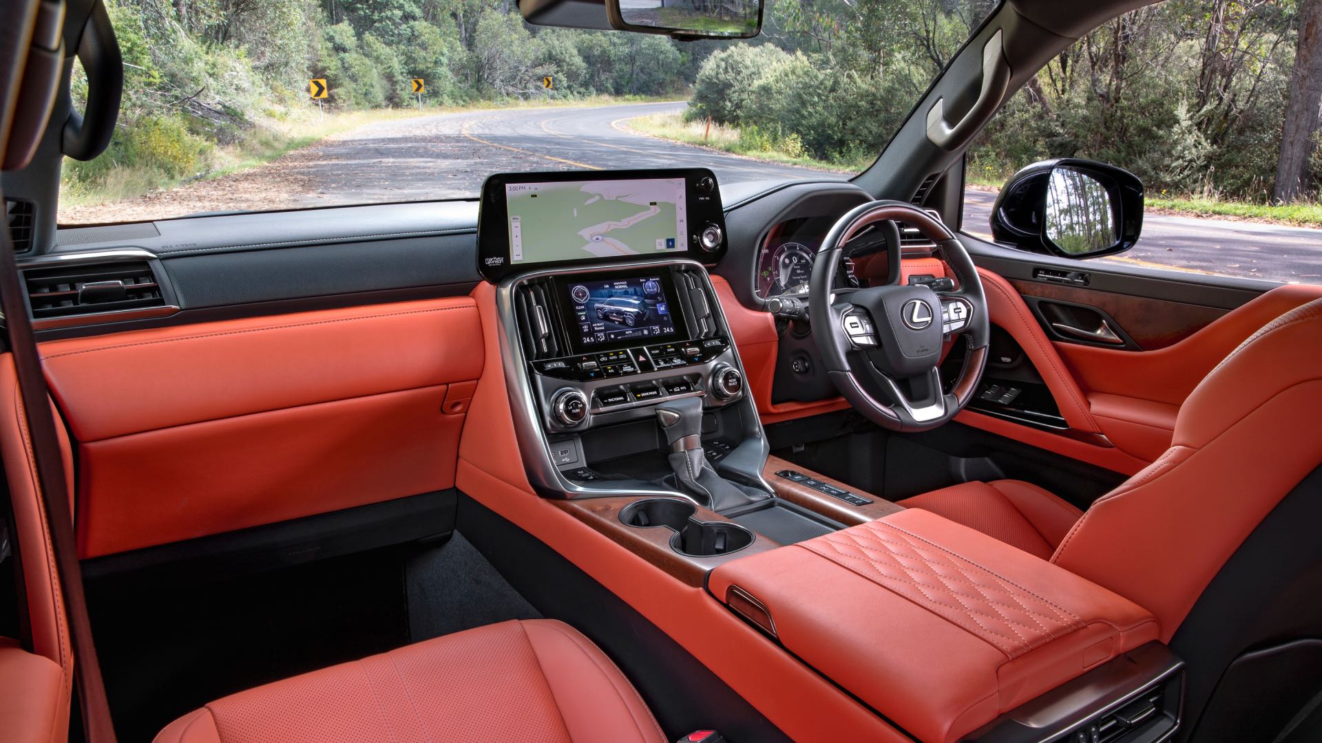 LX F Sport Interior