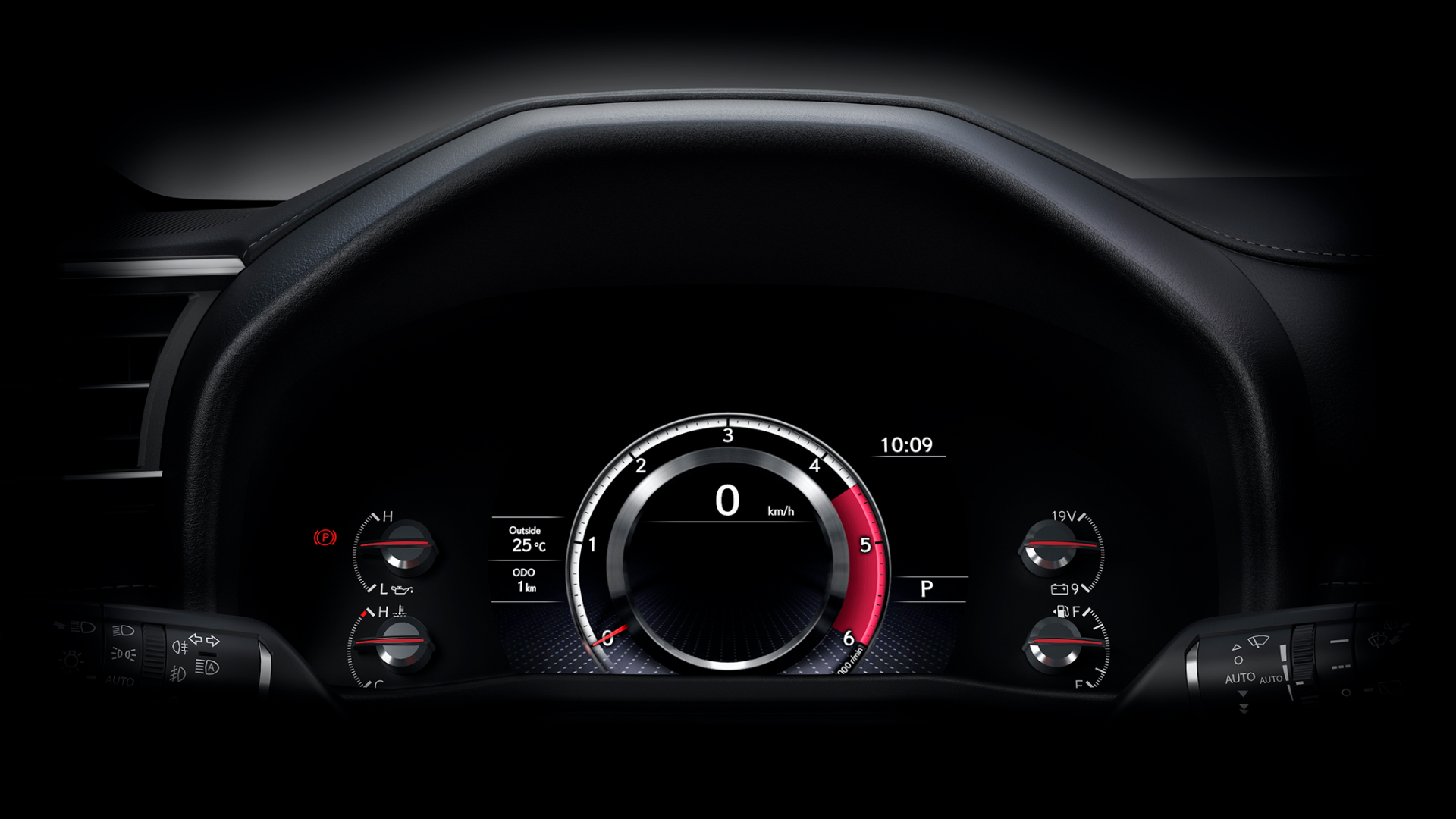 F Sport Digital Meter