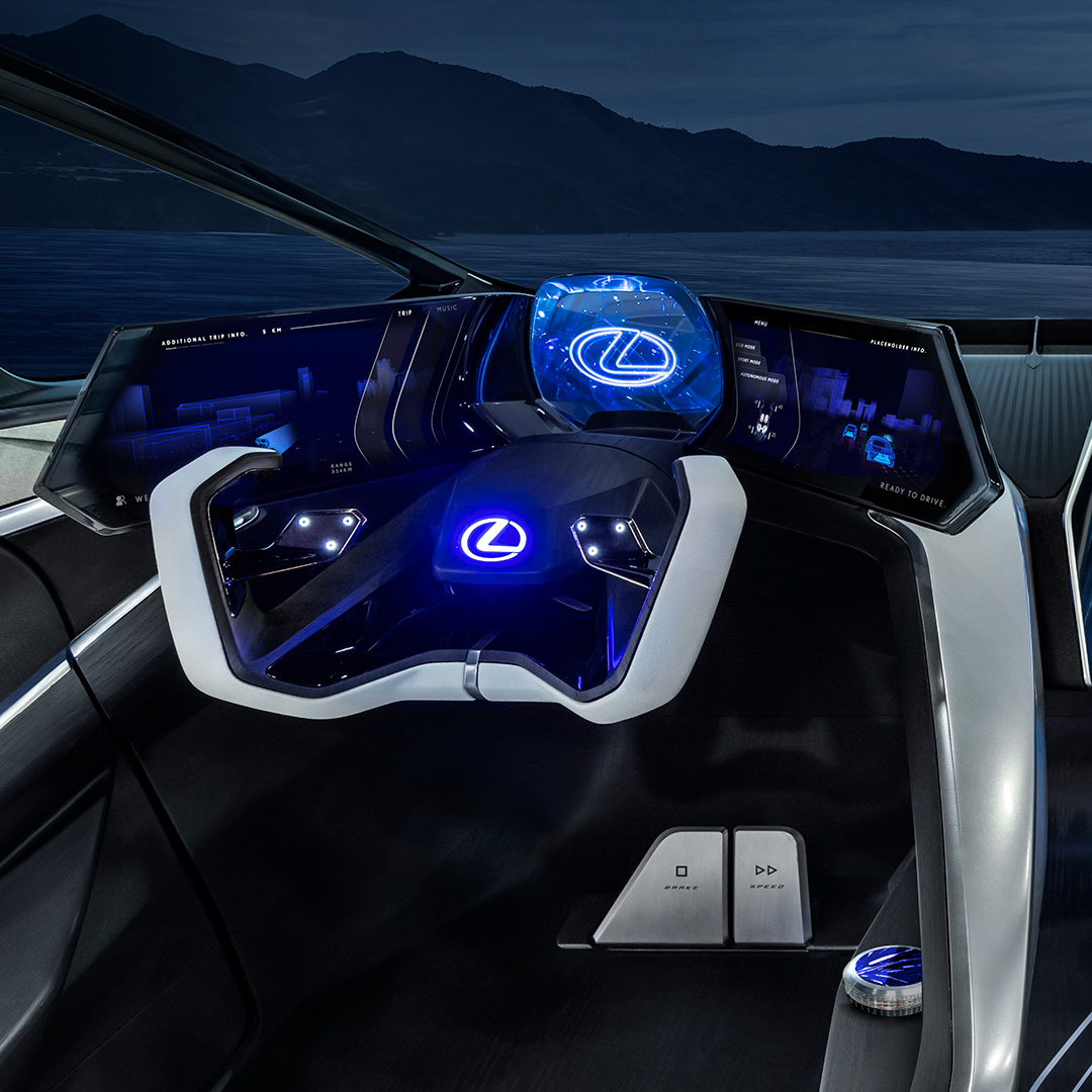 Concept vehicle shown. Not available for purchase.