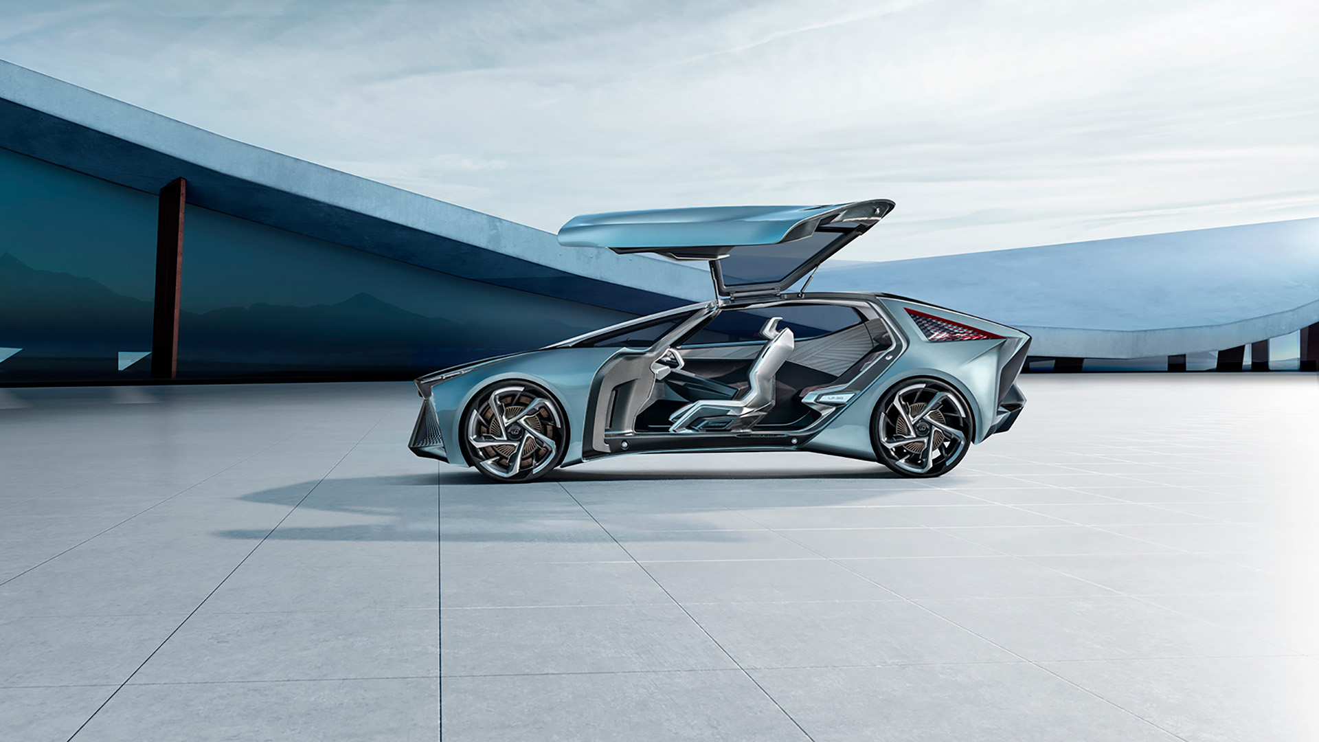 Concept vehicle shown. Not available for purchase.