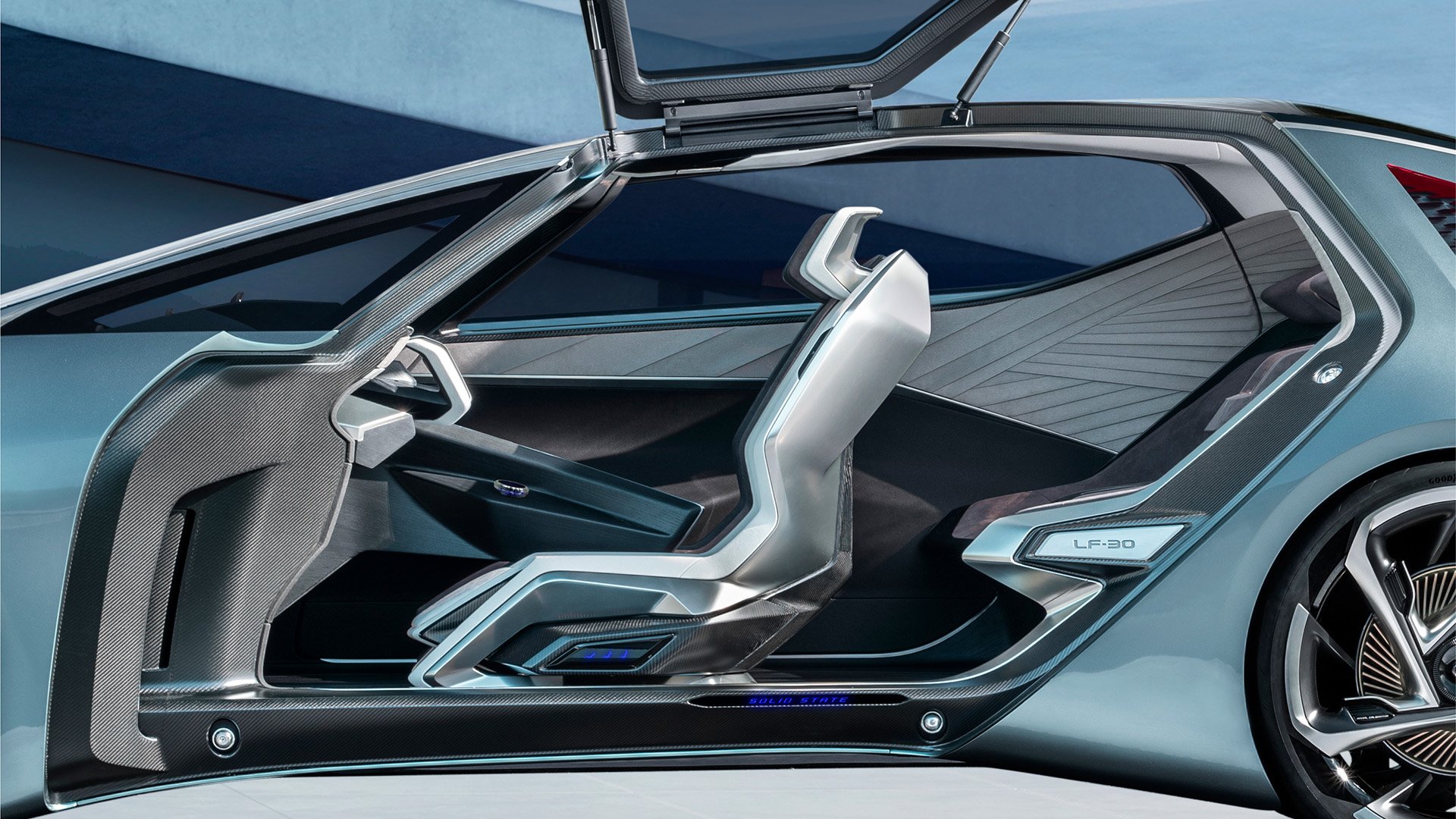 Concept vehicle shown. Not available for purchase.