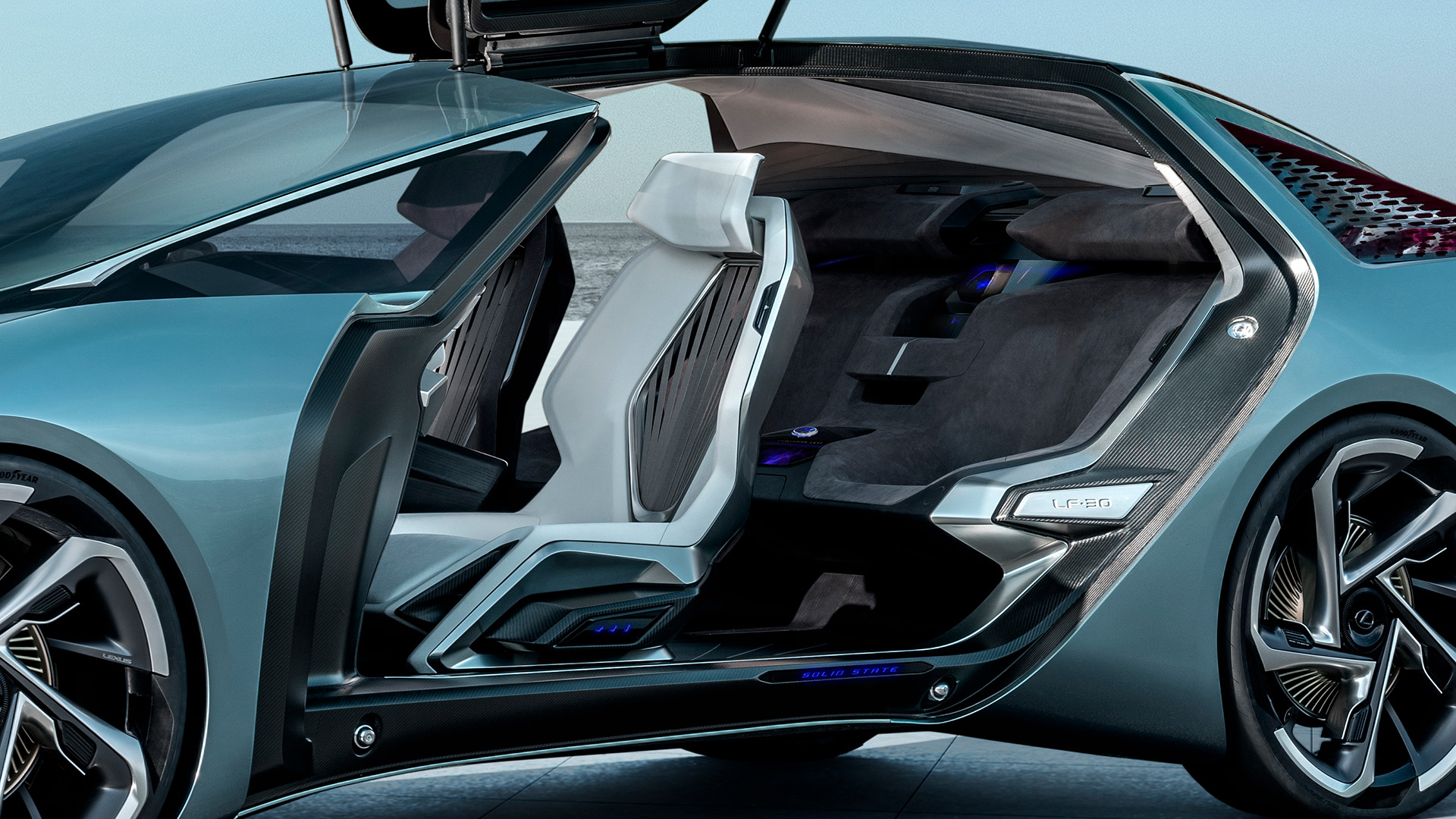 Concept vehicle shown. Not available for purchase.