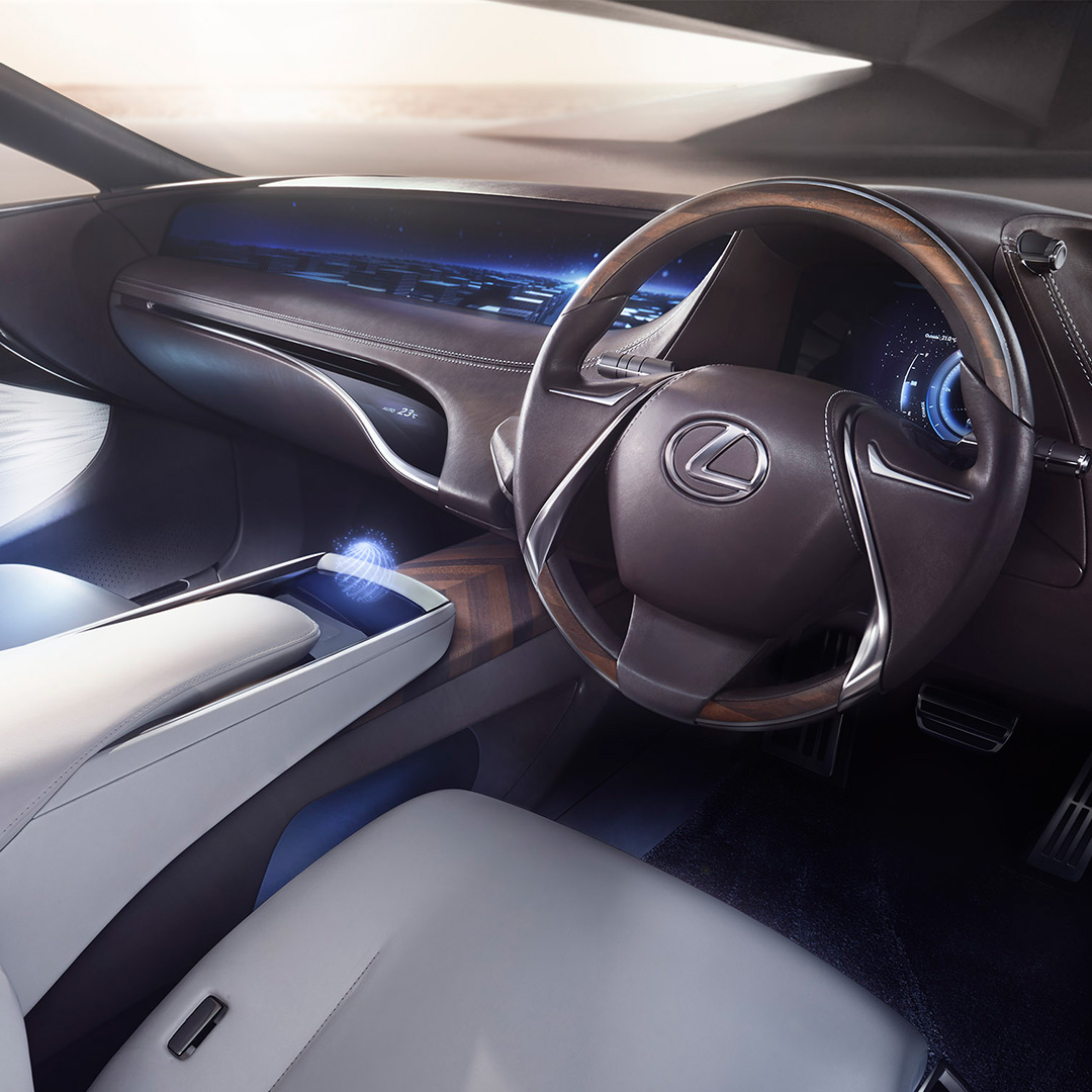 Concept vehicle shown. Not available for purchase.