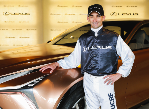 Corey Brown at the Lexus Design Pavilion