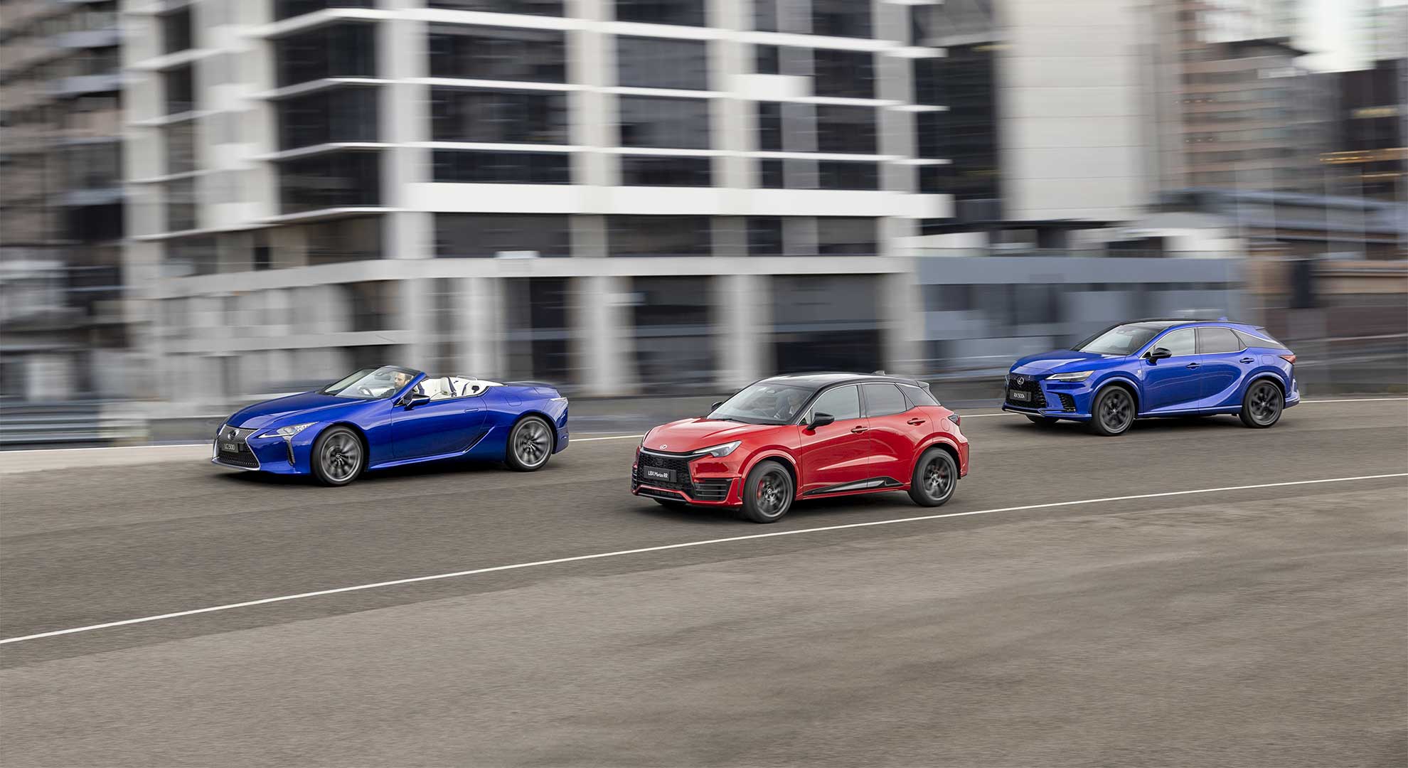 Lexus performance range