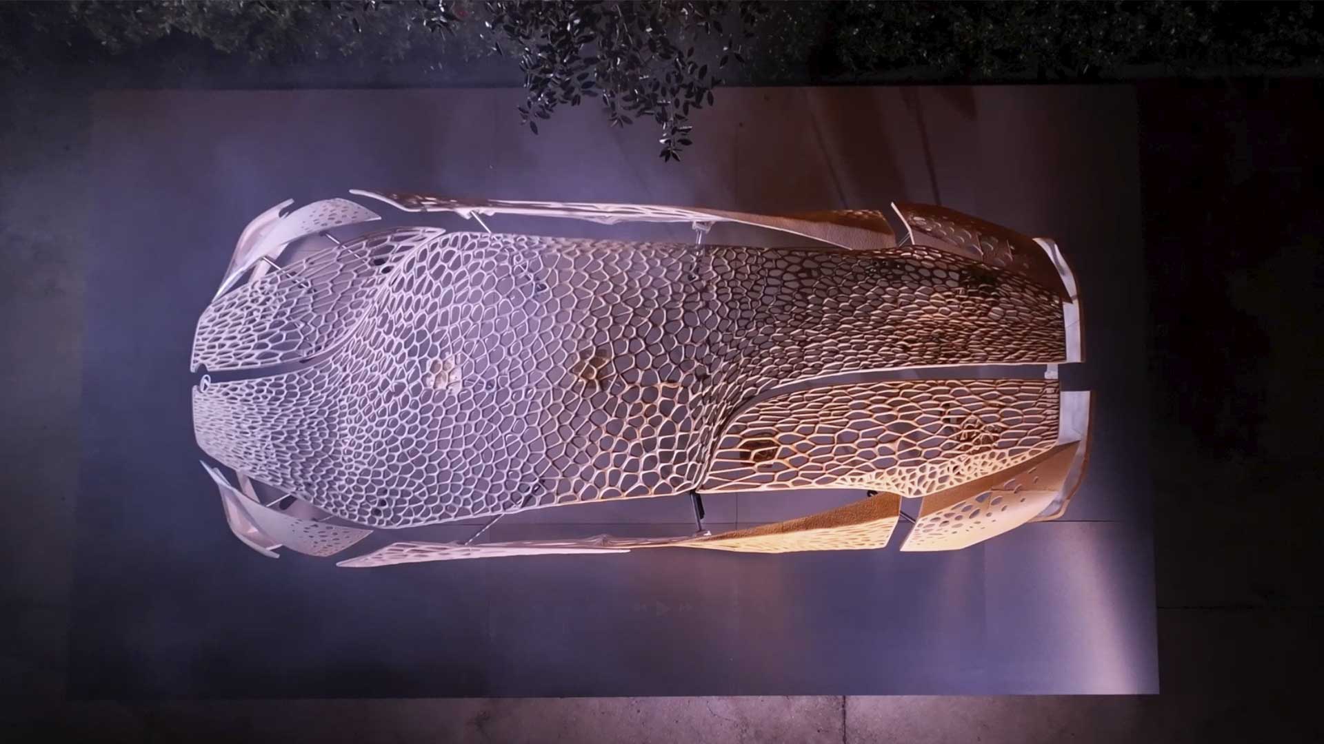 Crafting Plastics present Liminal Cycles, based off of the concept vehicle the Lexus LF-ZC