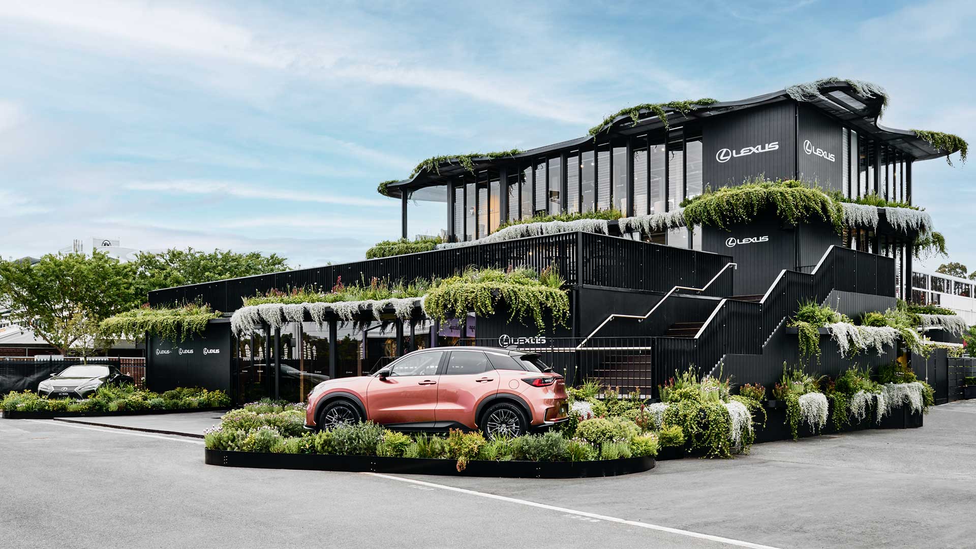 The Lexus LBX was one of the star cars on display in the famous Flemington birdcage during the Melbourne Cup Carnival. Overseas pre-production model shown. Australian grades, features & specifications may differ.