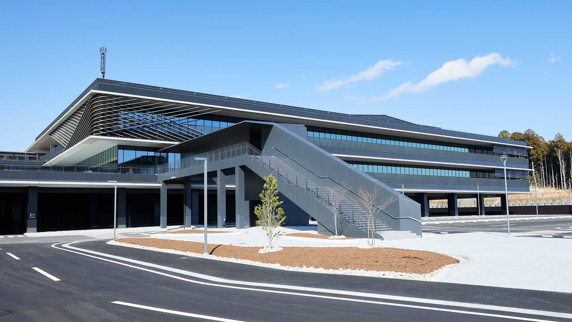 The Shimoyama facility is now fully operational following the completion of the vehicle development and visitor centre buildings.