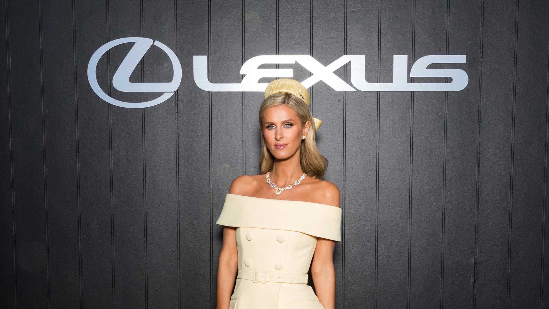 Fashion designer, model and style icon Nicky Hilton was an exclusive guest of Lexus at the Lexus Melbourne Cup