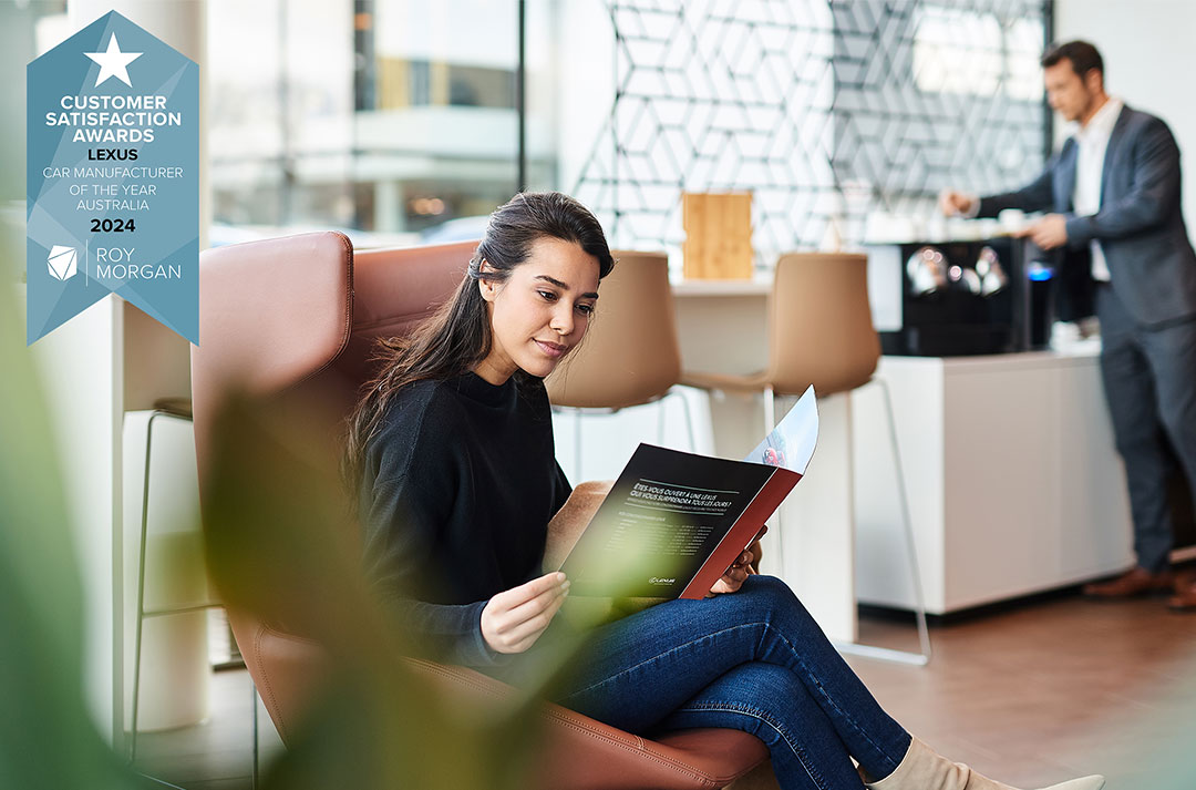 The highest standards of Lexus customer satisfaction are recognised once again in the 2024 Roy Morgan Customer Satisfaction Awards.