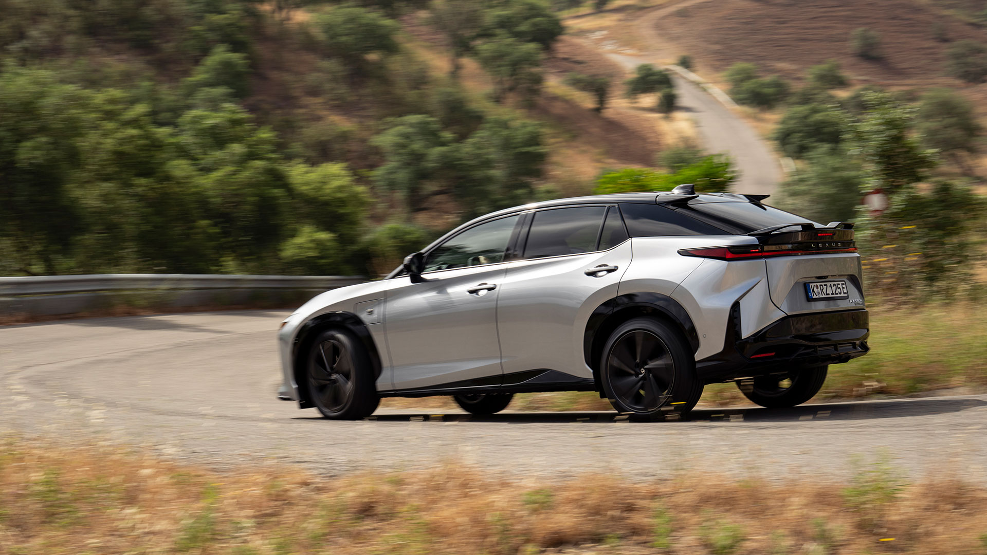 The new Lexus RZ 550e F Sport