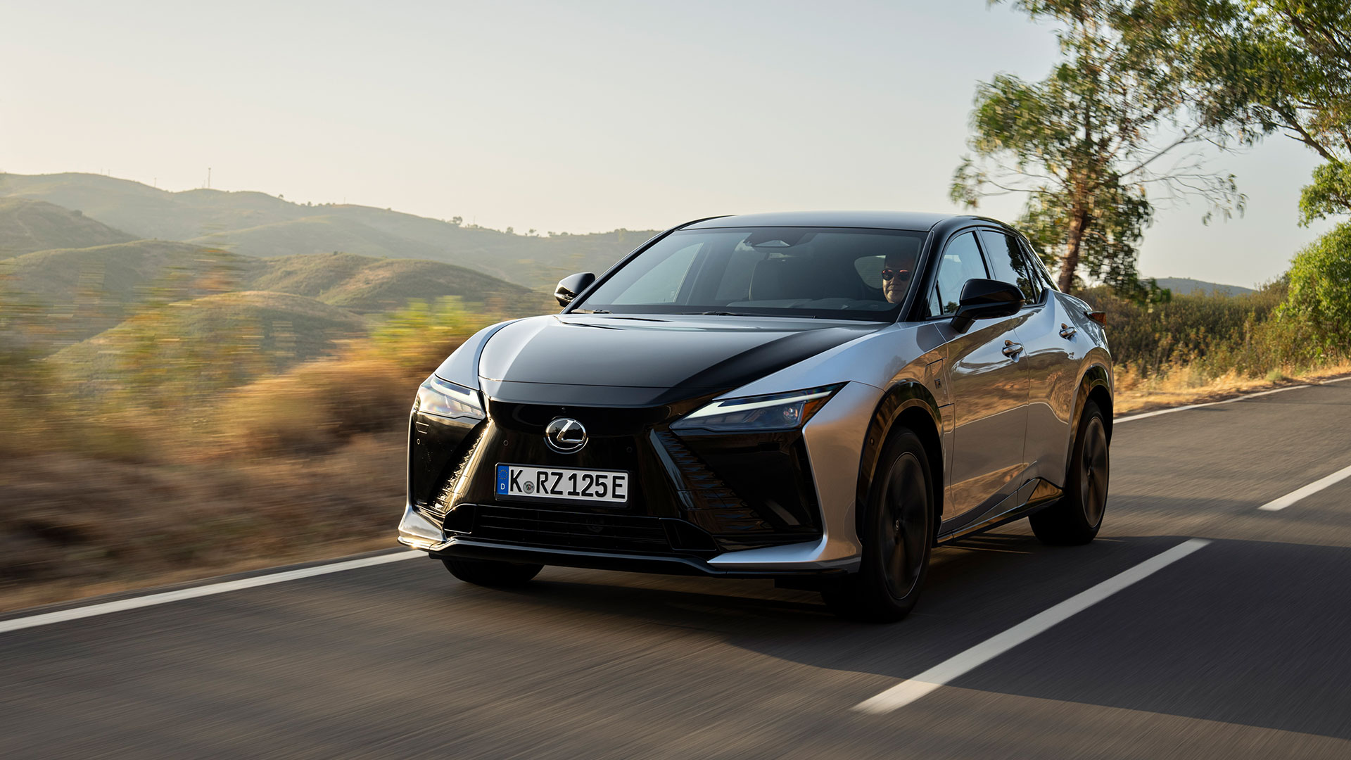 The new Lexus RZ 550e F Sport