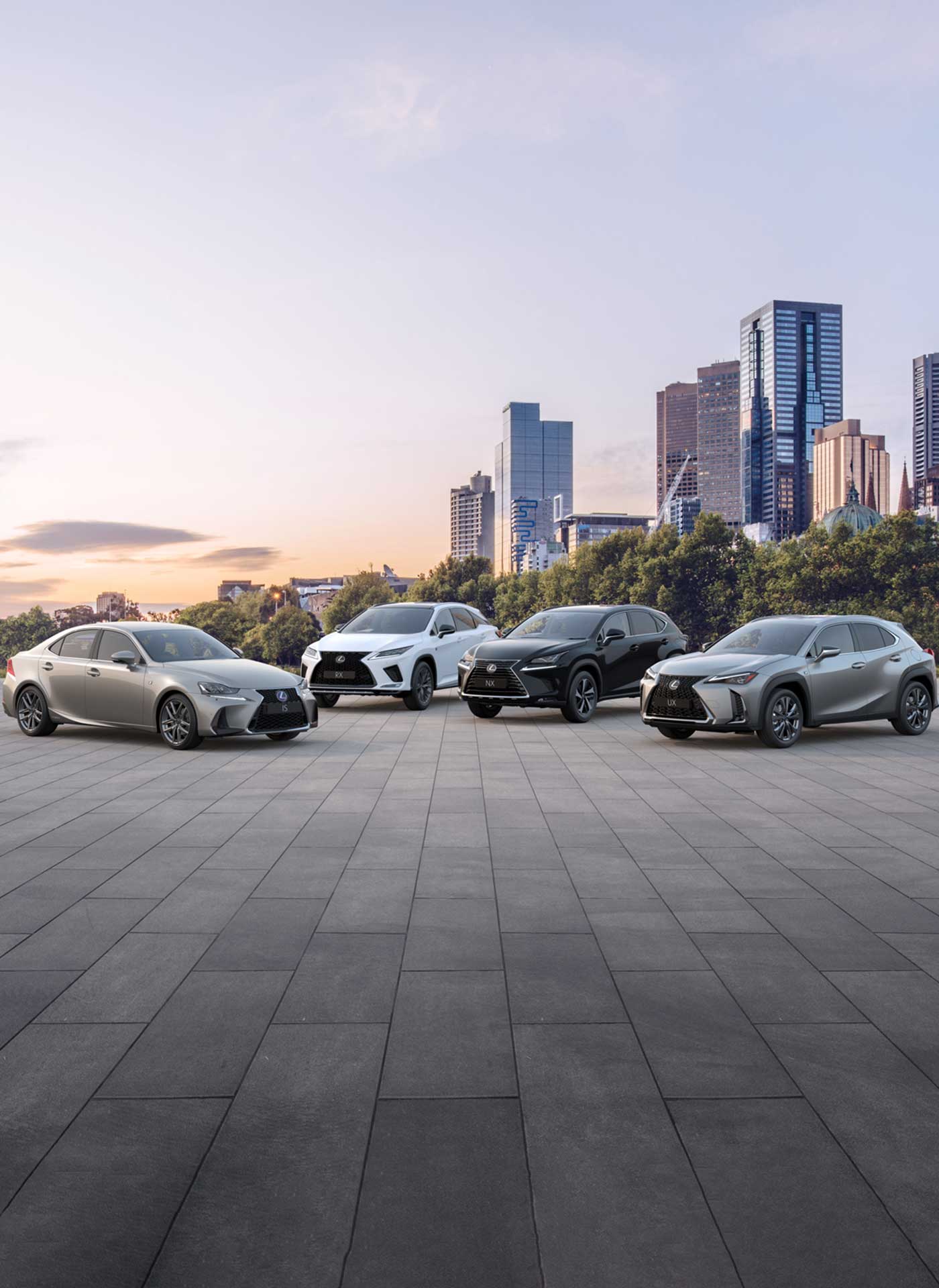 Lexus IS, RX, NX and UX 2020 models